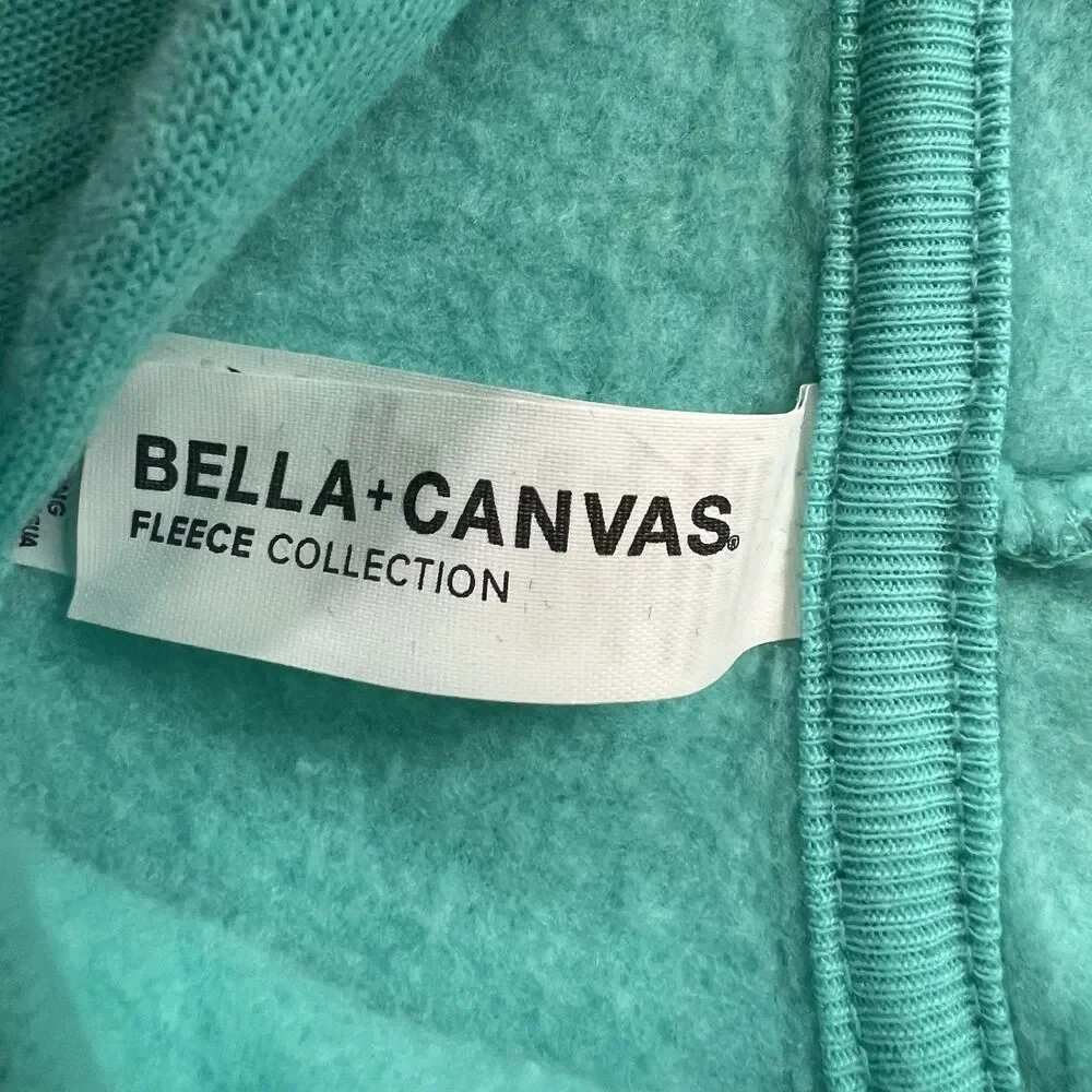 Against the Current - The Chosen LS Athletic Teal Hooded Sweatshirt sz Medium - Picture 6 of 6